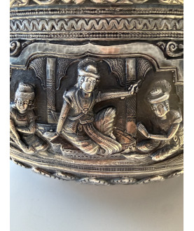 Large Silver Bowl no 268