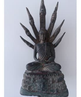 Antique Naga Buddha in...