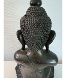 Shan Buddha i bronze  – Burma, 1700-tallet, 46 cm - BR363