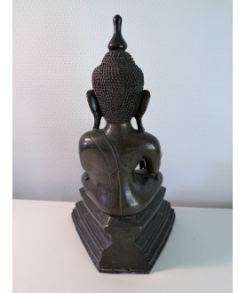 Shan Buddha aus Bronze – Burma, 18. Jahrhundert, 46 cm - BR363