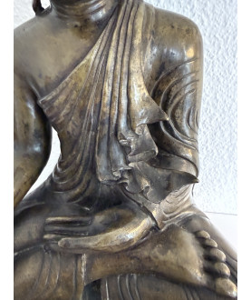 Klassischer Mandalay Buddha - Bronze – Burma, 19. Jahrhundert - BR365