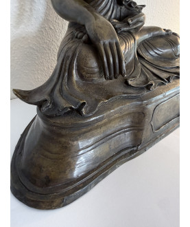 Klassischer Mandalay Buddha - Bronze – Burma, 19. Jahrhundert - BR365