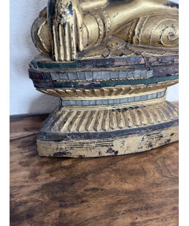 Shan wooden Buddha – Burma, 19th Century, 65 cm - T149
