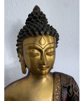 Stor Bronze Buddha 367- Nepal