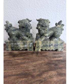 Pair of Fo Dogs- AND316