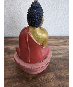 Small medicin Buddha with a tempel – Nepal, 20th Century - AND318