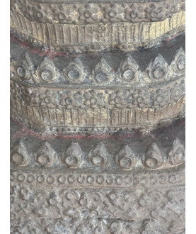 Stående Bangkok Buddha på lotustrone – velsignende positur, Thailand, 1800-tallet,  Bronze Buddha 370