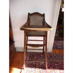 Chinese Elm High Chair from the Last Century - M-032