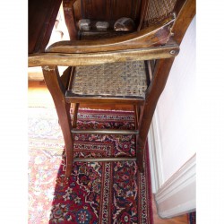 Chinese Elm High Chair from the Last Century - M-032