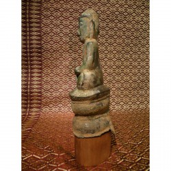 Früher ShBuddha aus Bronze ohne Usnisa – Burma, 17. Jahrhundert, 25 cm - BR183