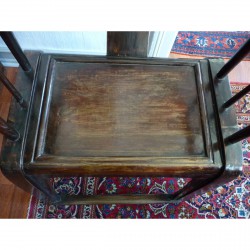 Pair of Chinese Elm Horseshoe Chairs - M-022