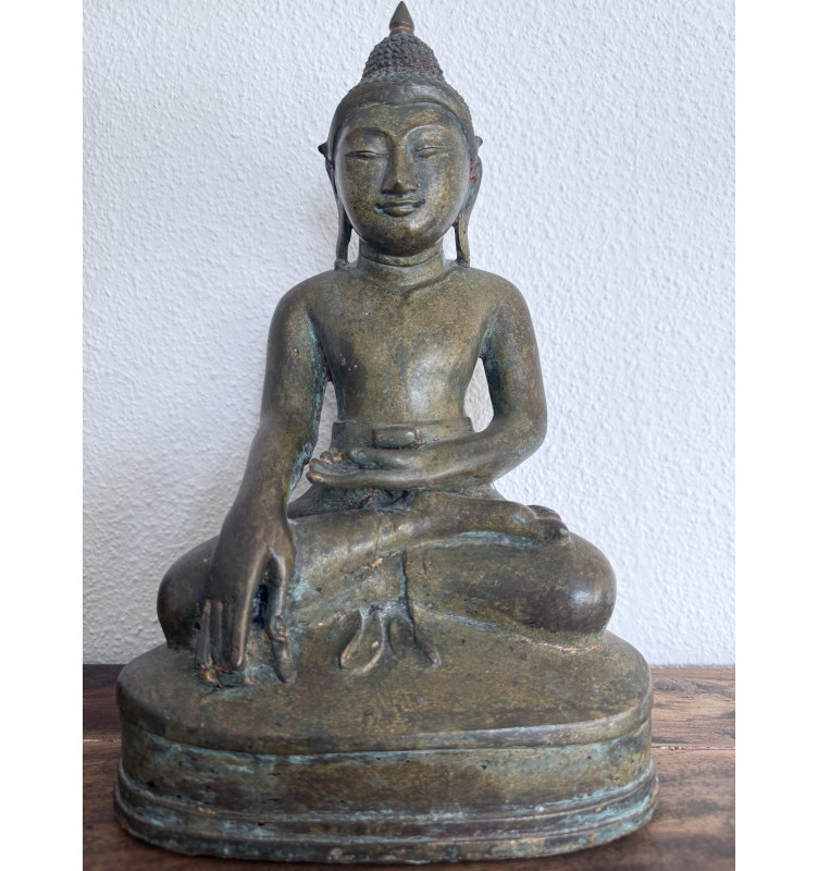 Originale antikke Bronze Buddhaer | Myanmar Antik
