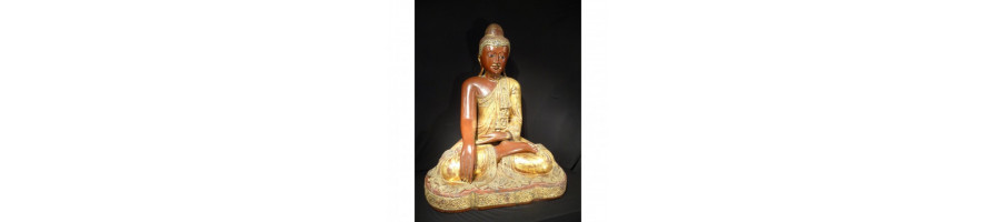 Holz-Buddhas