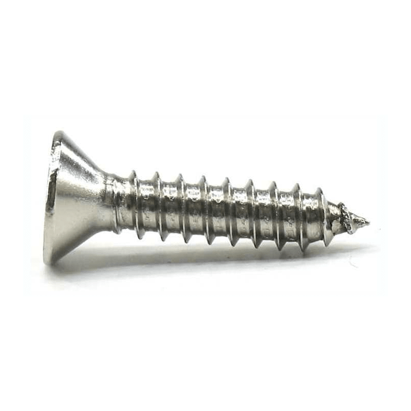 Selvskærende skrue undersænket med krydskærv Din 7982 A4 - 2