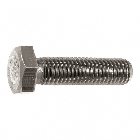 Protecq DIN 933 sætbolt med sekskantet hoved, fuldt gevind - 16