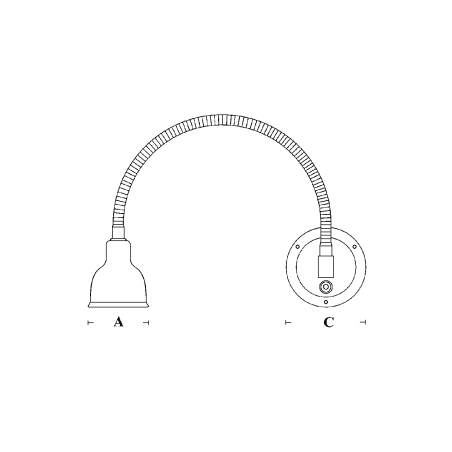 CABIN lampe med flexarm - 2