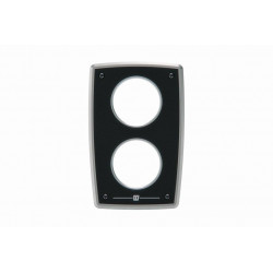 Stylish aluminium engine panel with “Black” gauges, 12 Volt, (0-5000rpm).