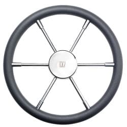 VETUS steering wheel with polyurethane rim, 600 mm