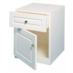 Poly-wood sheet, white, 1220 x 2440 mm x 6 mm - 1