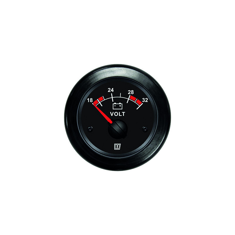 Voltmeter gauge 24 V