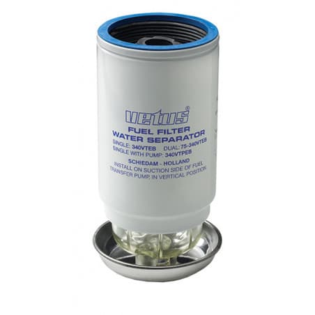 Spin-on filter, 30 micron, Max. 380 l/h