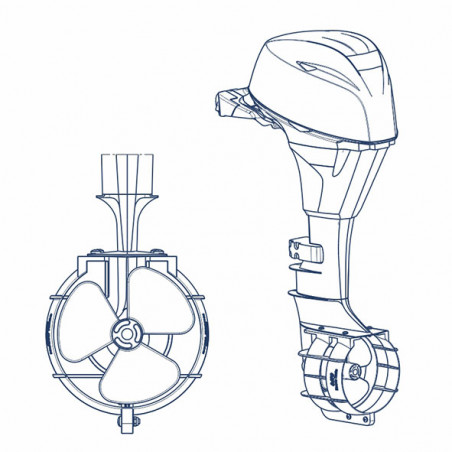 Propelbeskytter Ø 23cm. - 2
