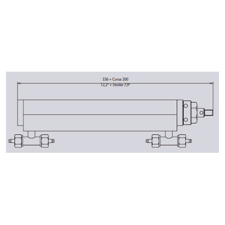 Hydraulisk Styresystem GF150ET til Stern fra Mavi Mare - 2