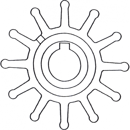 Impeller-500103 GT - 1