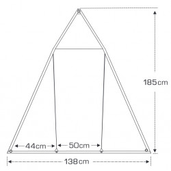 Ventilationssejl til luge, Windtrap - 2