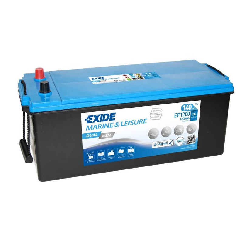 Exide batteri DUAL AGM - 5