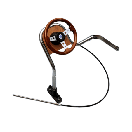 Styrekonsol til gummibåd - 1