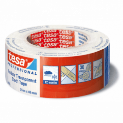 Transparent udendørs lærredstape - 1