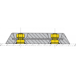 VETUS anode connection kit for steel hulls - 1