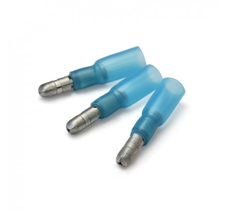 Krympbar rundstik han 10 stk. - 2