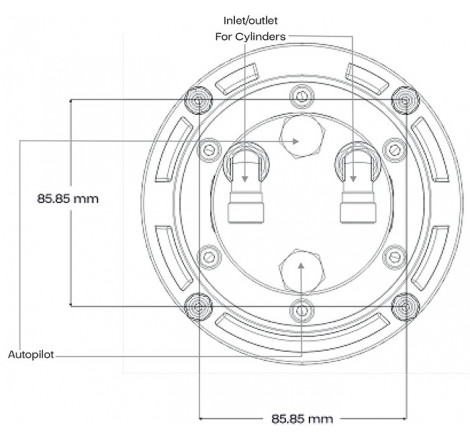 copy of Multisteer udenbords 115hk hydraulisk styring - 2