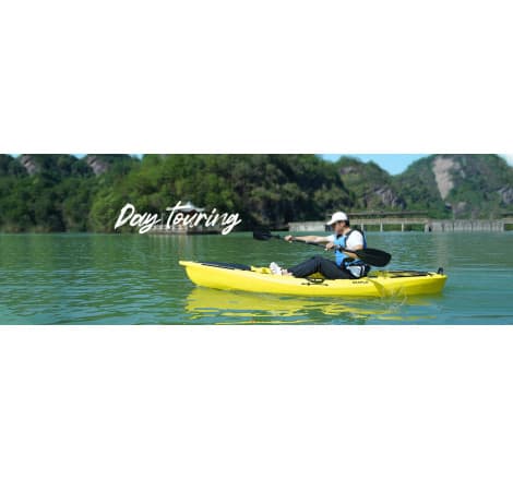 Sit-on-top Kajak voksen gul - 5