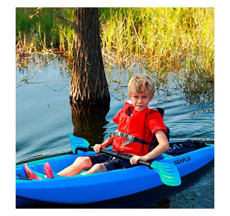 Sit-on-top Børnekajak  blå - 186 cm - 1