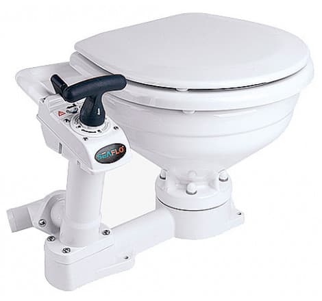Toilet compact manuelt fra Seaflo - 1