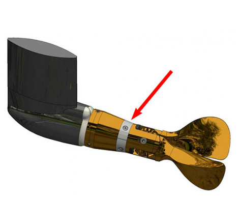 Zink ring sæt 3-bl sejldrev 18-20" GORI - 1