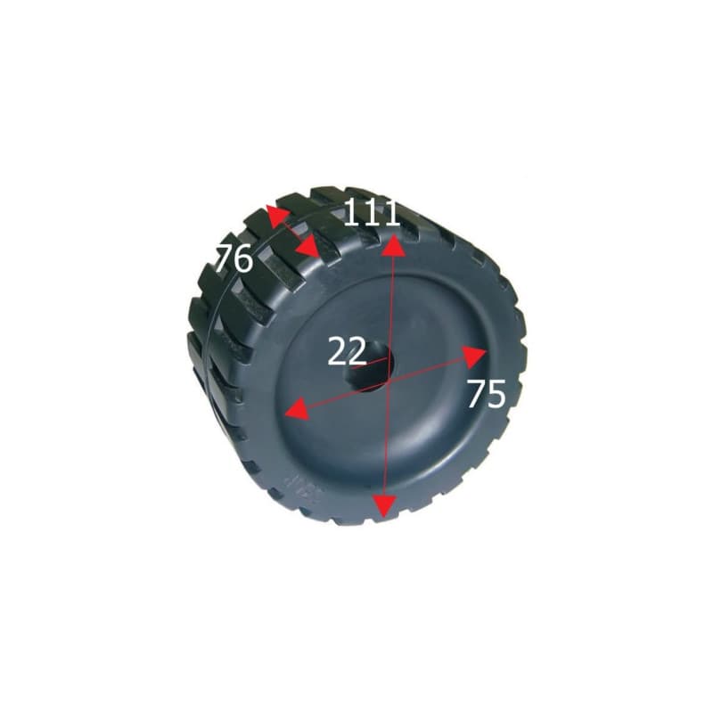 Siderulle bredde 111 mm - 2