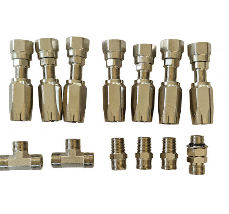 Fittings tilslut autopilot t. Mavimar hydraulisk styring (nær motor) - 4