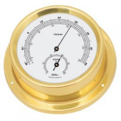 Fischer instrumenter Ø100 i poleret messing - 1