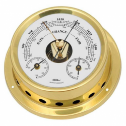 Fischer instrumenter Ø100 i poleret messing - 1