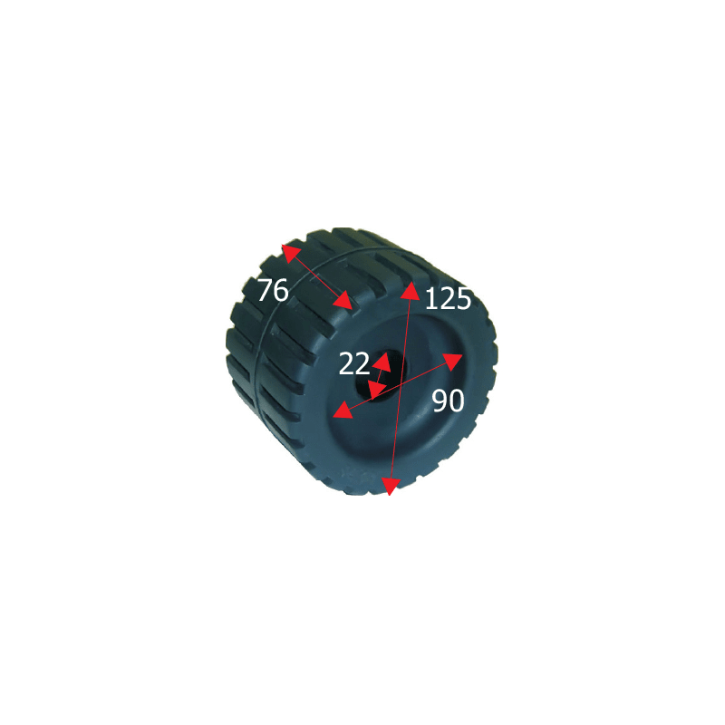 Siderulle bredde 111 mm - 1