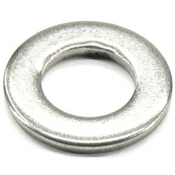 Almindelig skive Din 125A rustfri A4 - 1