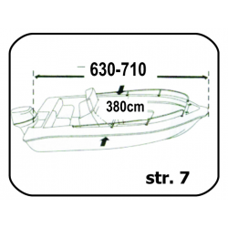 Bådpresenning formsyet - Sea Cover - 20