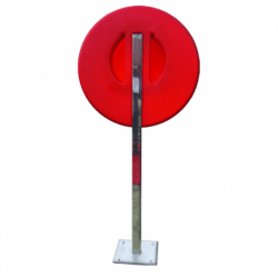 Stang med monteret fod til Redningskransboks - 1