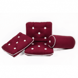 Kapokpuder, bordeaux - 1