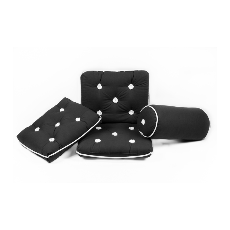 Kapokpuder, sort - 1