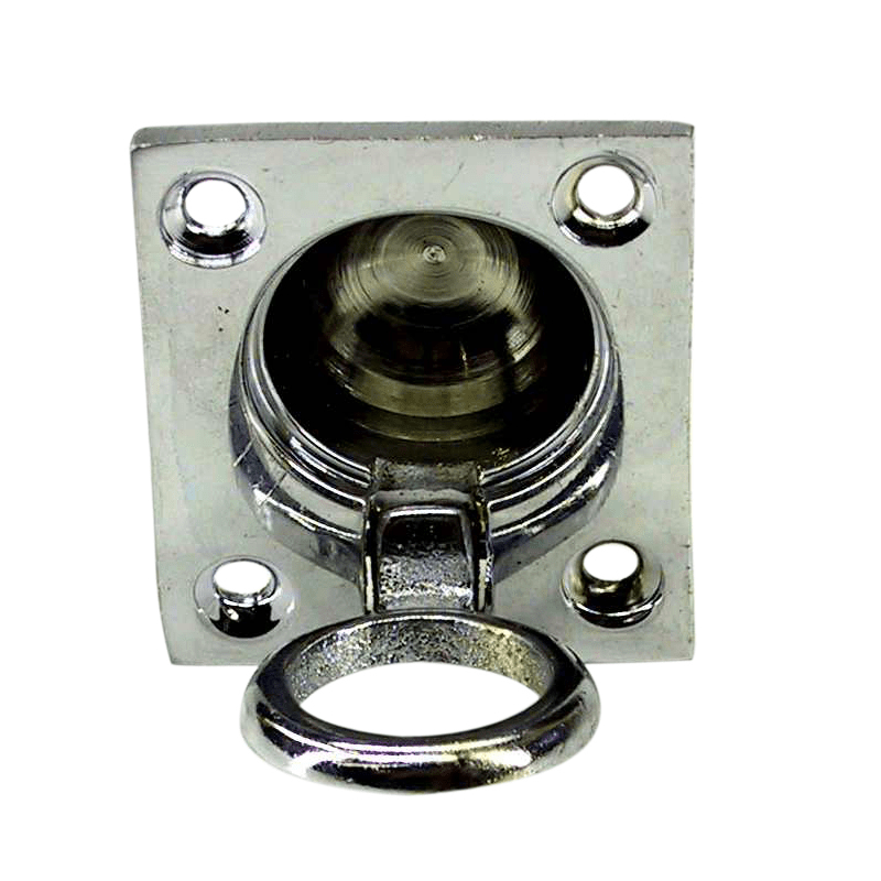 Dørkbeslag i forkromet messing - 4